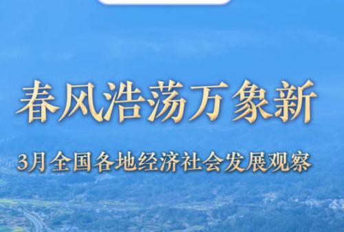 稳中求进每月看｜春风浩荡万象新——3月全国各地经济社会发展观察